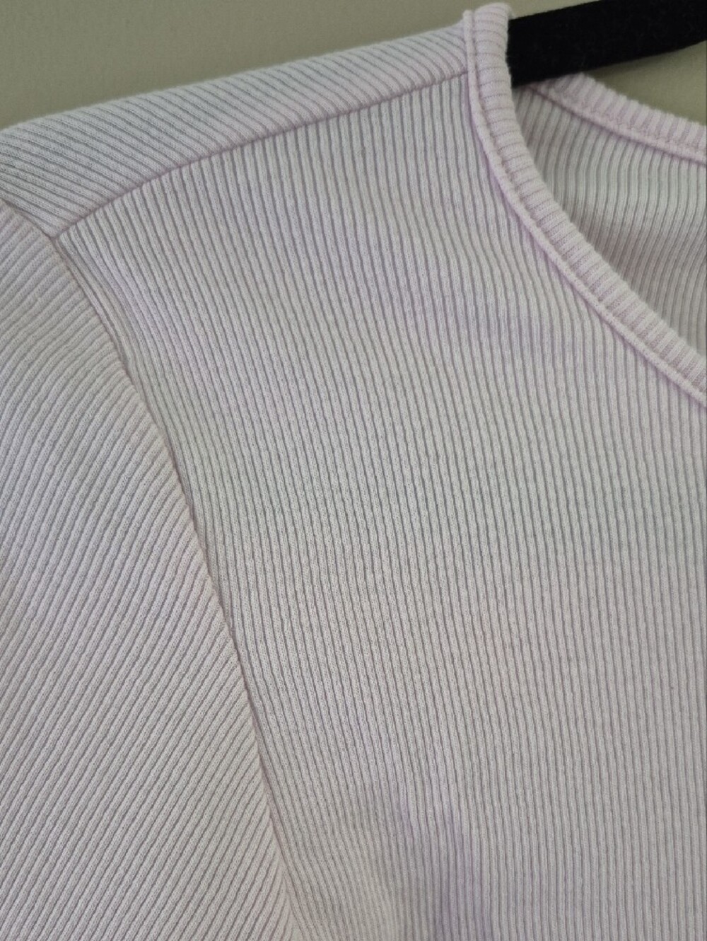 🍁 3/$25 Pink  Ribbed Short Sleeve Tee - Picture 3 of 6